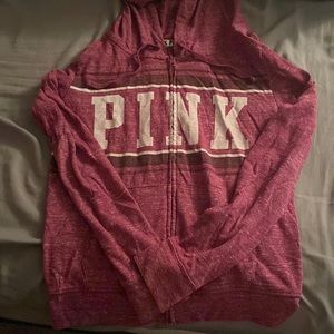 VS PINK Zip Up Sweatshirt